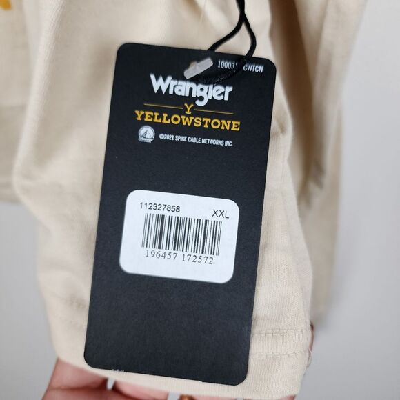 Wrangler Yellowstone Crop Top Long Sleeve Size XXL - Picture 4 of 13